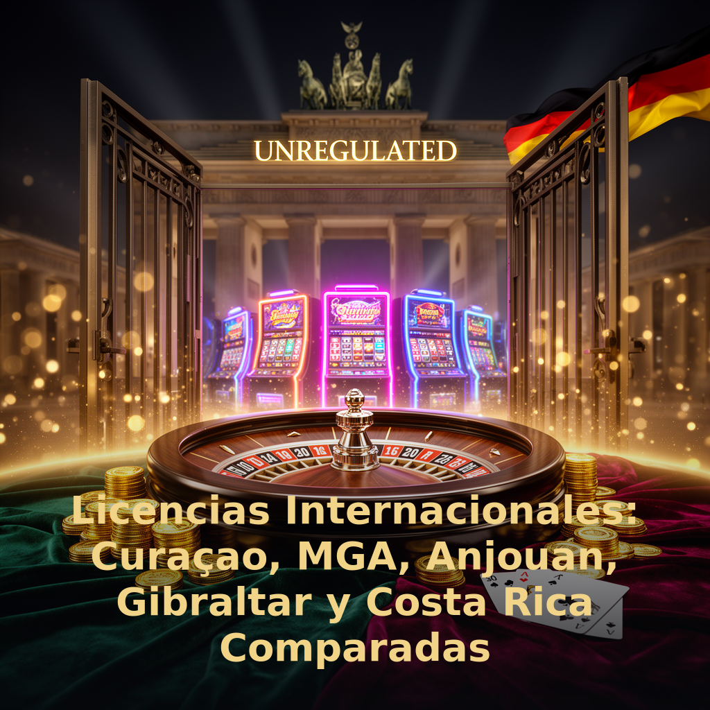 Licencias Internacionales: Curaçao, MGA, Anjouan, Gibraltar y Costa Rica Comparadas
